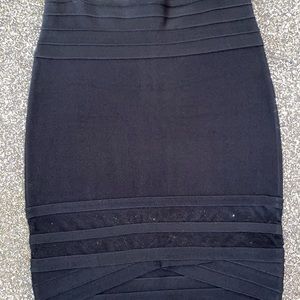 Bebe black skirt